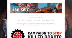 Desktop Screenshot of iankerr.ca